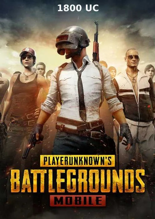 PUBG Mobile 1800 UC Key